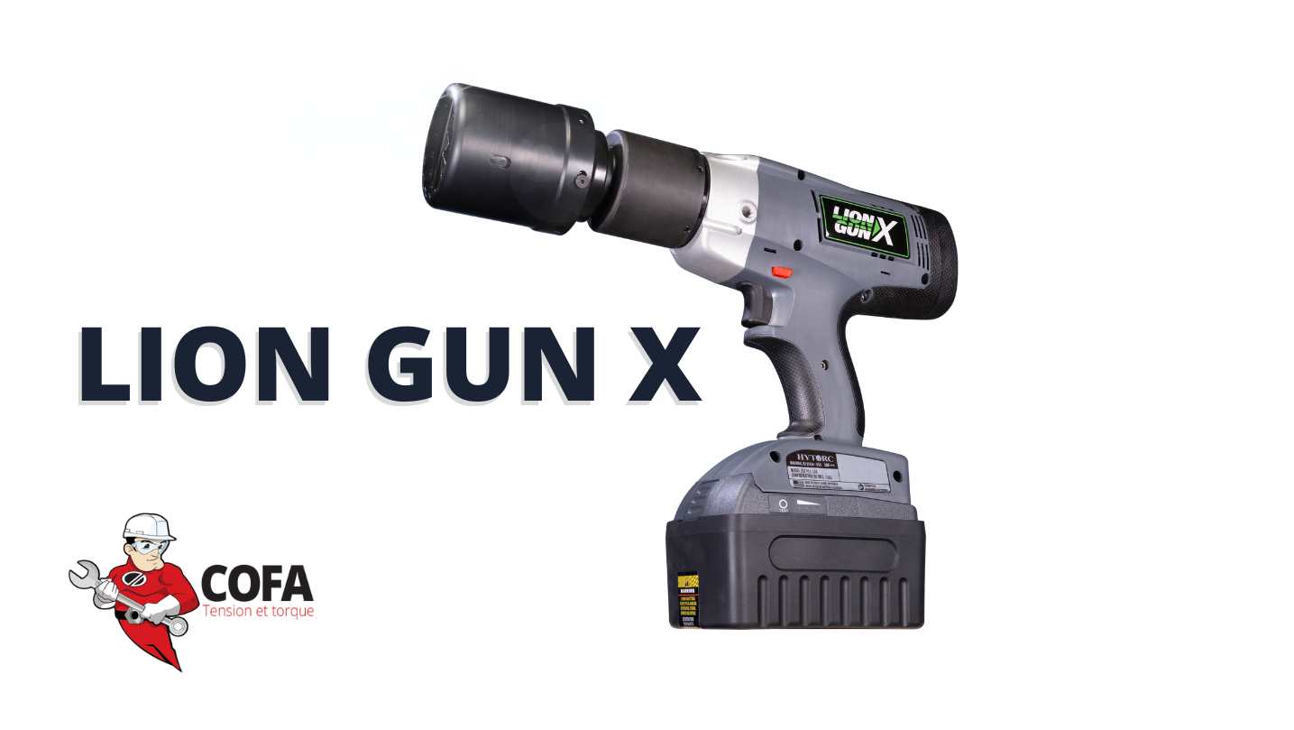 LIon Gun x Hytorc COFA Torque Electrique Torque Wrench white