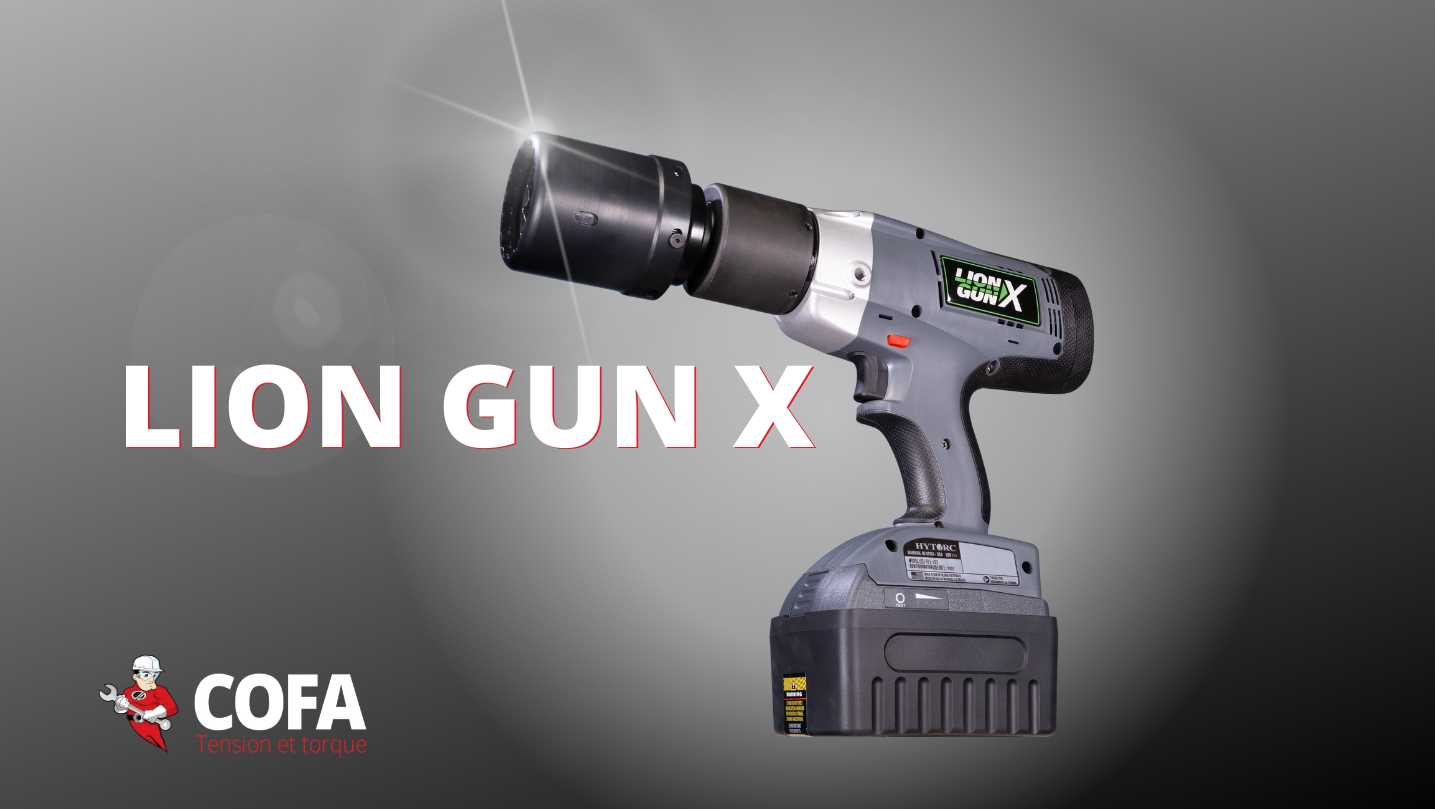 LIon Gun x Hytorc COFA Torque Electrique Torque Wrench COFA